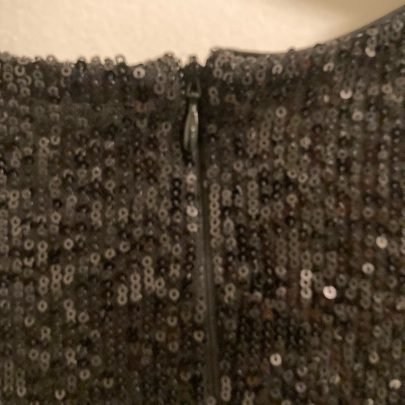 H &M Black Sequin Shift Dress,XXL,Party,Special Occasion - Picture 9 of 9
